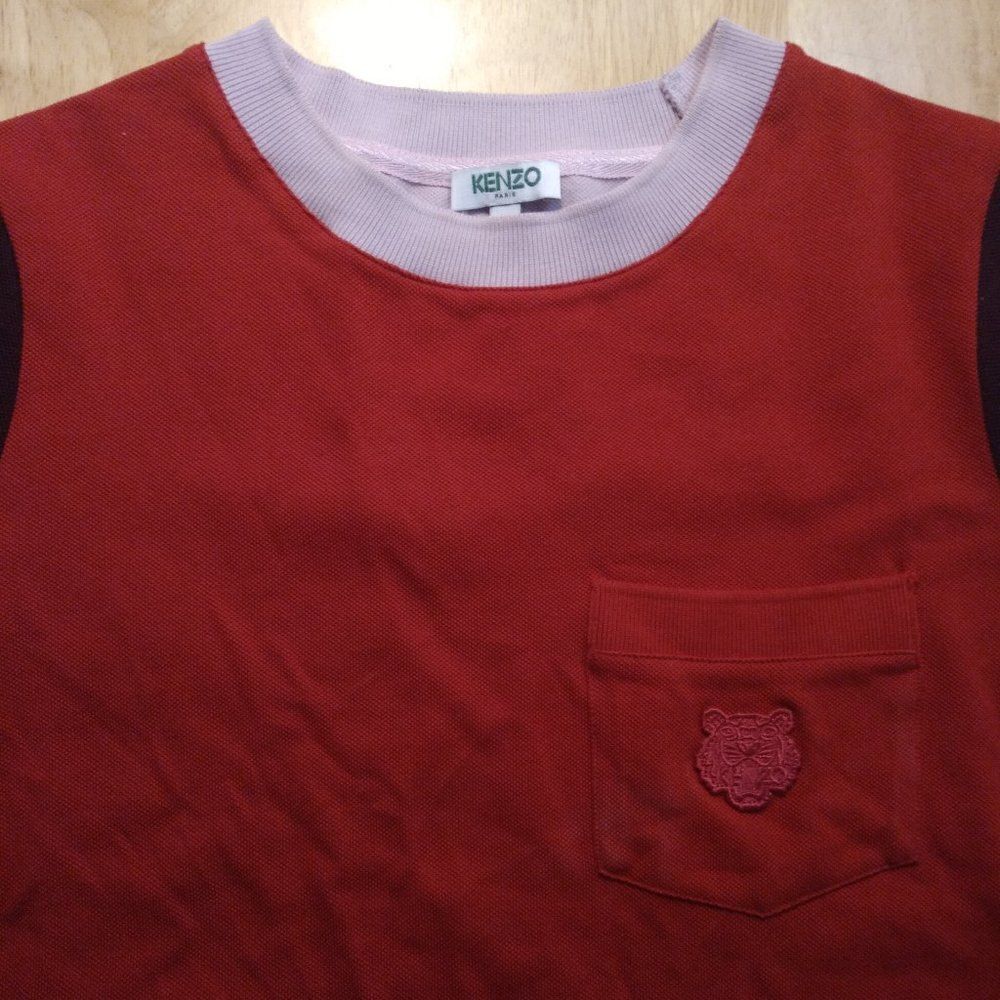 Kenzo Color Block Pocket Ringer T-Shirt